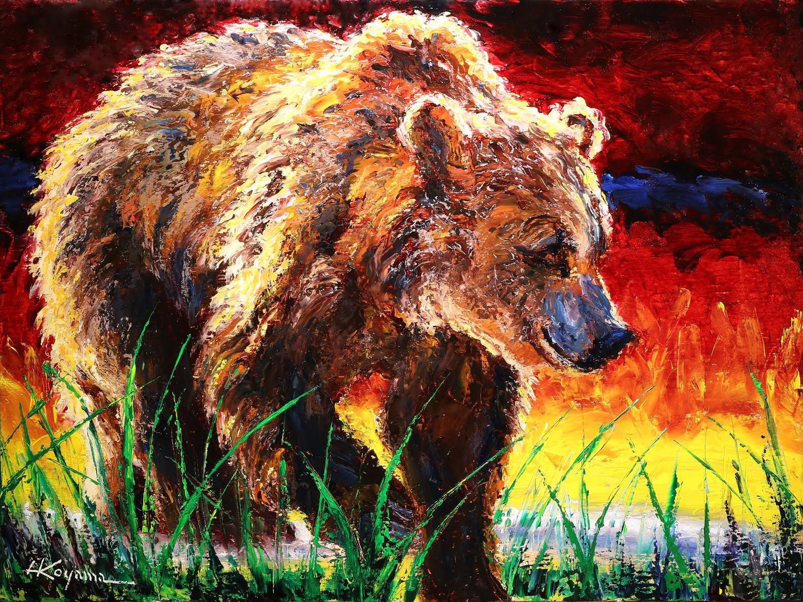 "Big Bad Bear" by Harry Koyama